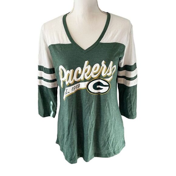 Green Bay Packers Ladies Tee Size Medium - Picture 1 of 7